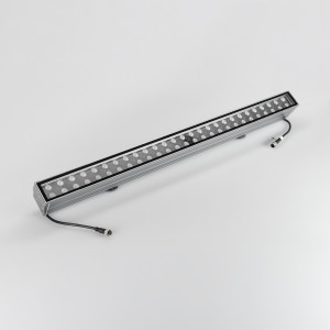 Светодиодный прожектор AR-LINE-1000XL-54W-230V White (Grey, 30 deg) 026098, Поставка под заказ от 30 шт. Линейный светодиодный прожектор. Мощность 54W, напряжение питания AC 230V. Светодиоды OSRAM 54 штуки. Цвет светодиодов БЕЛЫЙ (6000K), световой поток 80Lm/Watt, угол рассеивания 30°.