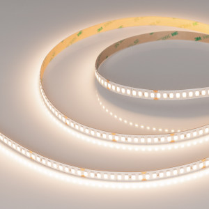 Лента ULTRA-C180-10mm 24V Warm3500 (19.2 W/m, IP20, 5630, 5m) 040249, Светодиодная лента ULTRA-C180, открытая IP20. Светодиоды 5630, 180 шт/м (900 шт на 5 м), белая плата, ширина 10 мм, скотч 3M. Цвет ТЁПЛЫЙ 3500 K, цветопередача CRI>80, высокая световая эффективность 200lm/w, угол 120°. Питание 24 В, мощность 19.2 Вт/м (96