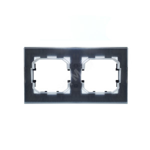 BRITE Рамка 2-мест. IP44 РУ-2-БрМ-44 мар. BR-M22-44-K35