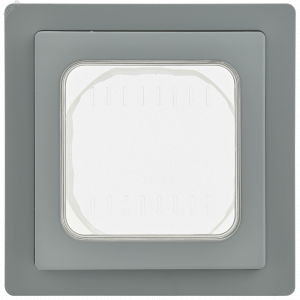 FLITE Рамка 1-местная IP55 Рпро-1-55-ФлС серый IEK FI-M10-32-55-K03