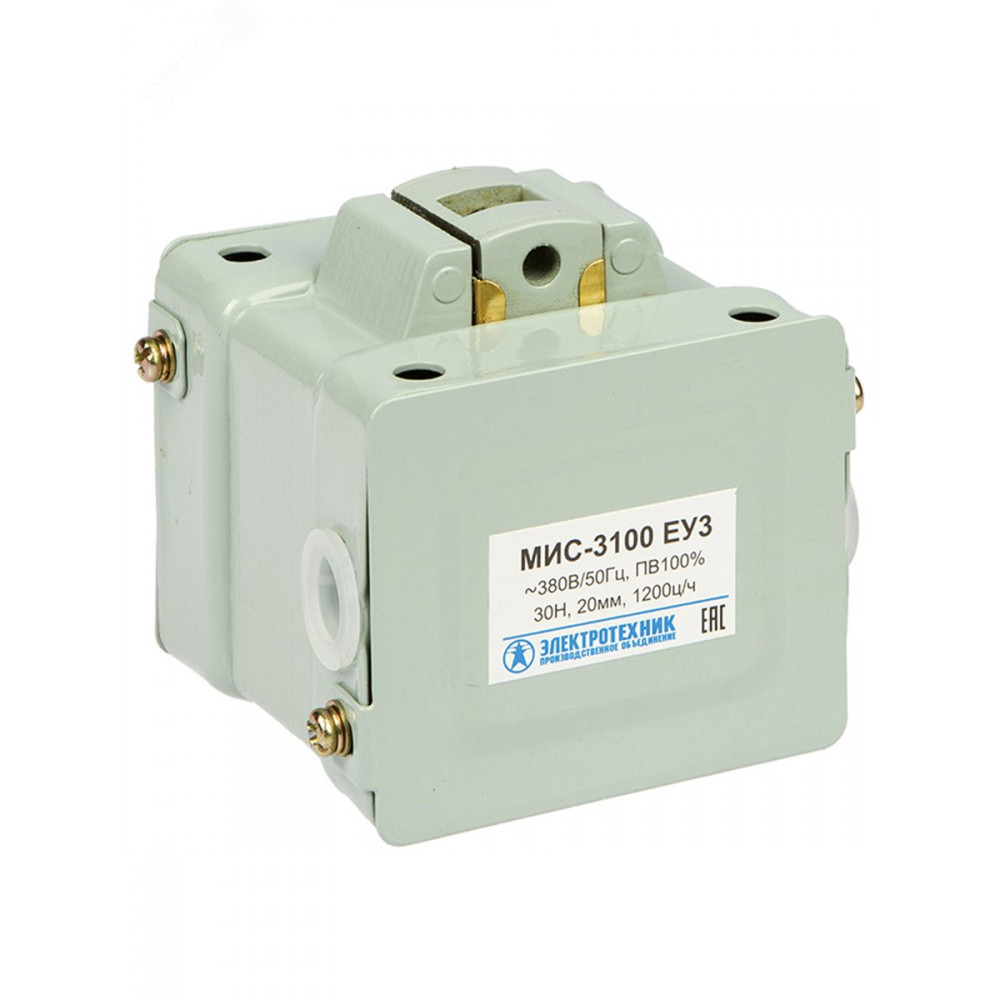 Изображение товара Электромагнит МИС 3100 380В ET000776 - надежное промышленное устройство для автоматизации