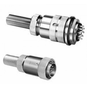 RM15TPD-10P(71), Стандартный цилиндрический соединитель PLUG W/PIN INSERT 10 CONTACT
