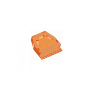Защитный корпус 458510, Защитный корпус для клемм серий 450, 458, 475, шаг: 5.08 мм, 10 полюсов, цвет: оранжевый