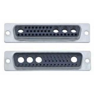 173107-0177, Соединители D-Sub со смешанными контактами 36 POS PCB PLUG 36W4 32 PIN 4 HOLE