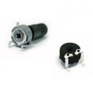 PS6KV50-104A3030-PM, Подстроечные резисторы - для поверхностного монтажа 100K ohm +/-30% 50% Wiper Position