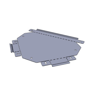 Ответвитель Т-образный 80x400 мм (плоский) EKF t8040007-FL