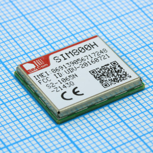 SIM800H S2-1065N-Z143Q, Четырехдиапазонный модуль GSM/GPRS 850МГЦ, 900МГц, 1800МГц и 1900МГц с поддержкой кодирования CS-1, CS-2, CS-4 и CS-4