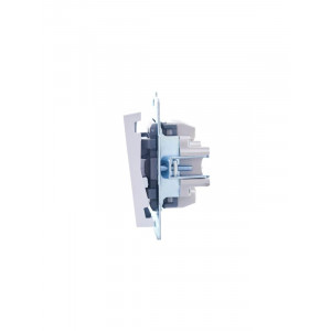 Выключатель 2-кл. СП Vesna механизм бел. 742-0288-101