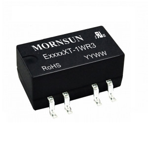 E0524XT-1WR3, Преобразователь DC/DC 1 Вт, вход 5 VDC, c 2 выходами, SMD на плату
