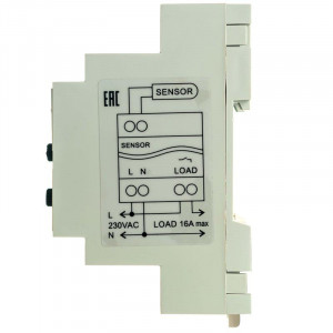 Термостат для управления системой электрообогрева на кровлях/площадках по темпер. воздуха Th-roof EXTHERM Th-roof