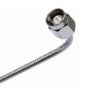 Minibend L-7, Соединения РЧ-кабелей SMA plug(m) to SMA plug(m) CAY with Low Loss .086 Flex Cbl MAX Freq 26.5 GHz