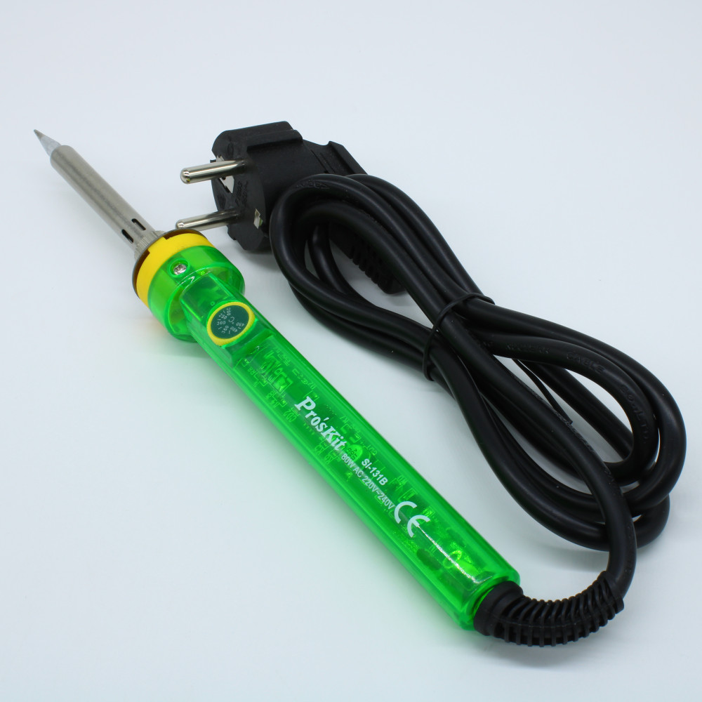 Изображение товара Электрический паяльник SI-131B с регулировкой температуры 80 Вт