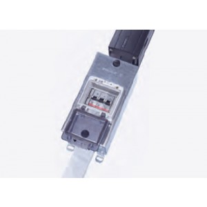 Адаптер G0.000.0044.7, Распределительная коробка на плоский кабель серия gesis NRG, оснащена автоматическим выключателем, и розеточным разъемом gesis GST, металл