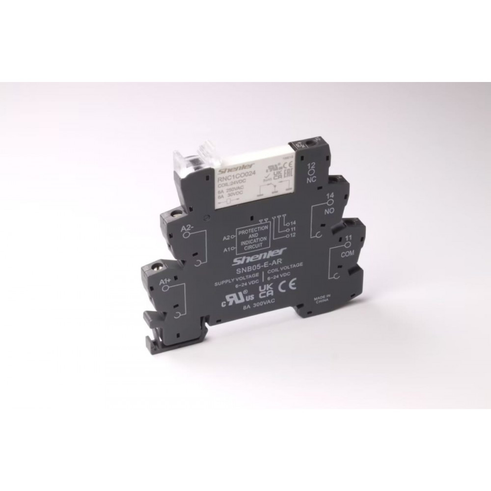 Изображение товара Реле интерфейсное с колодкой RNC1CO024+SNC05-S-A 6A 24VAC/DC