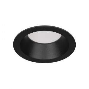 Светильник MS-DROP-BUILT-R84-8W Warm3000 (BK, 85 deg, 230V) 041493, Встраиваемый светильник даунлайт. Мощность 8 Вт, св. поток 610 лм, 76 лм/Вт, тёплый 3000 K, CRI>90, угол 85°, напряжение питания 230 В. Чёрный круглый корпус из алюминия, степень защиты IP54. Размер: диаметр 84 мм, высота 49 мм. Монтаж встраиваемый, устан