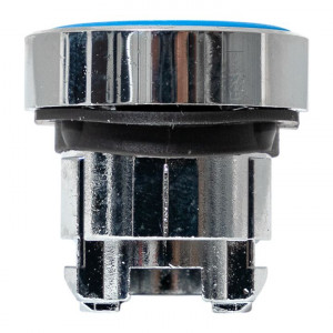 Исполнительный механизм кнопки XB4 синий плоский возвратный без фиксации, без подсветки IP65 EKF XB4BA-B-65