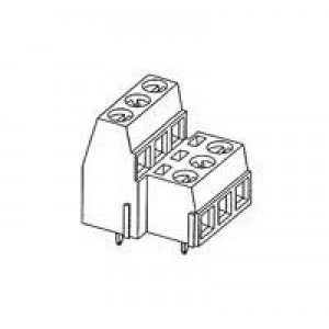 1-796692-0, Фиксированные клеммные колодки 10P STACK 5.08mm PC
