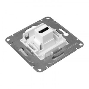 Механизм розетки HDMI, белый Эпика EKF UP1-SOW-HDMI