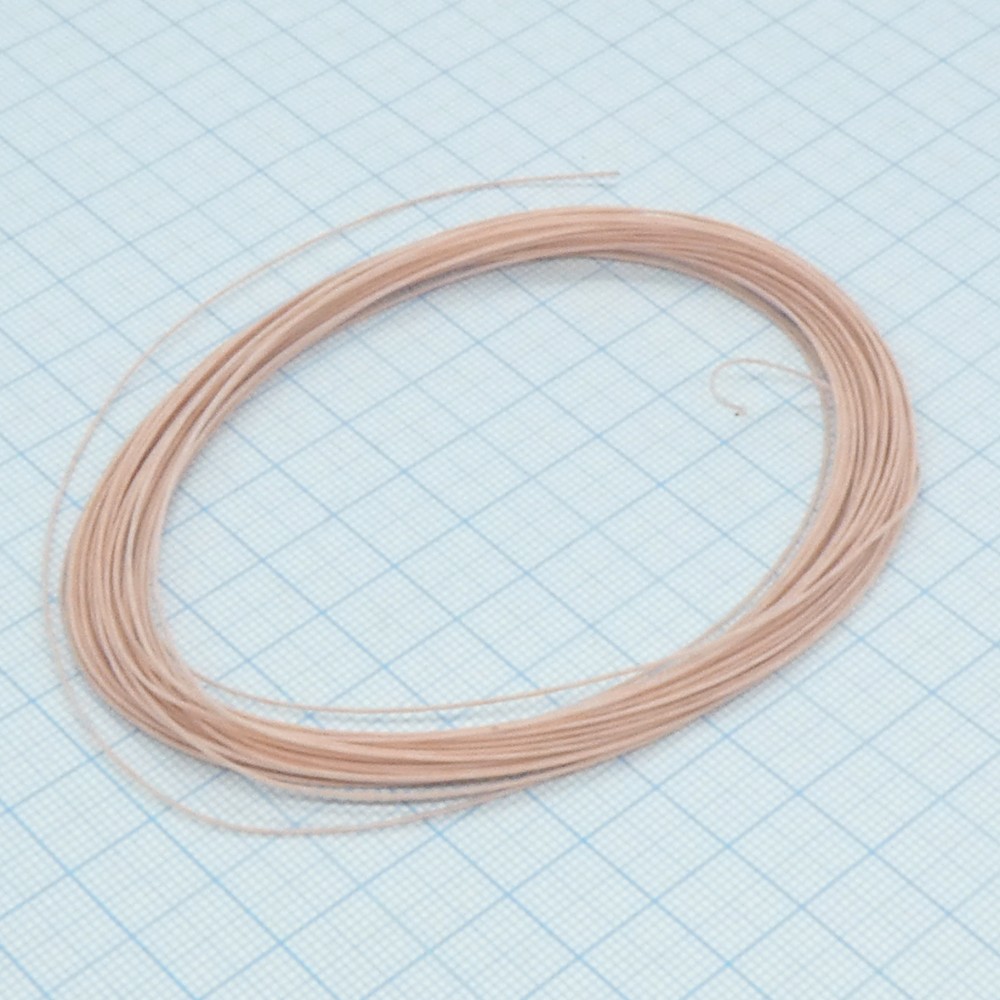 Изображение товара Провод МГТФ 0.07 моток 10м термостойкий гибкий с фторопластовой изоляцией