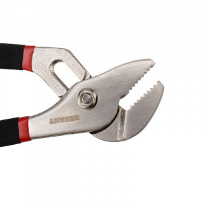 Клещи переставные 200мм никелированные, обливные рукоятки 12-4634