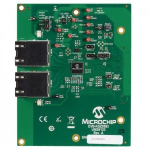 EVB-KSZ9563, Средства разработки сетей Ethernet  KSZ9563 Plug-in Evaluation Board
