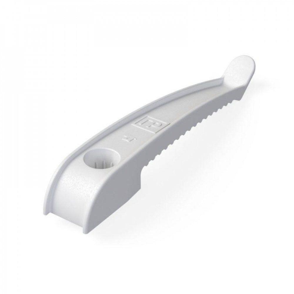 Изображение товара Держатель кабеля односторонний для прямого монтажа белый 20 шт