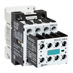 Комплект КМЭ 9А 1NO 400В АС с дополнительными контактами 2НО+2НЗ EKF AVERES ctr-s-9-10-400-av-22