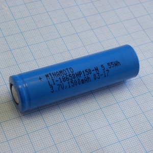 Аккумулятор 18х65мм Li-18650HP-150, Аккумулятор литий-ионный (Li-Ion)