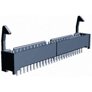 1-1761606-5, Разъем типа провод-плата, 2.54 мм, 50 контакт(-ов), Штыревой Разъем, AMP-LATCH Series