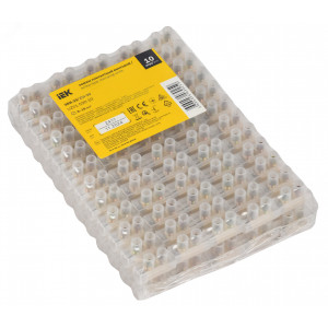 Колодка клеммная ЗВИ-30 6-16кв.мм 12 пар ПВХ полиэтилен UZV1-030-10