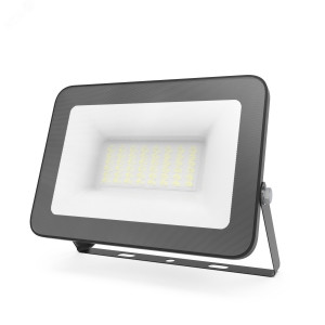 Прожектор LED Qplus 30W IP65 6500К черный 1/30 613511330