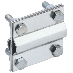 Зажим заземл. крест. стержень-стержень нерж. сталь ZGC43-20-1-16