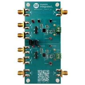 MAX22701EVKIT#, Средства разработки интегральных схем (ИС) управления питанием EV kit for Ultra-High CMTI Silicon-Carbide (SiC) Gate Driver with Miller Clamp.