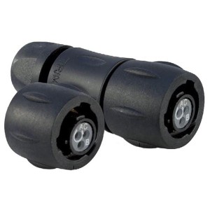 UTS6JC8E3P, Стандартный цилиндрический соединитель 3P Straight Pin Plug Backshell Size 8E