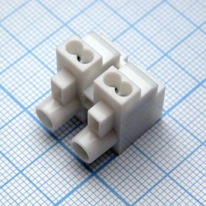 DG252-10.0-02P-19-00A(H), Электромонтажный клеммник на 2 контакта.