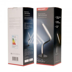 Светильник светодиодный декоративный Spiral Duo 2Вт 3000К 5В черн. 609-029