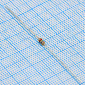 CF1667K5JTB040, Резистор углеродистый 0.167Вт 7.5кОм ±5% ТКС -350ppm/°C....500ppm/°C