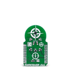 MIKROE-2684, Инструменты разработки многофункционального датчика LSM303AGR click