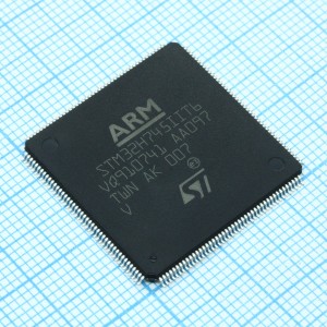 STM32H745IIT6, Микроконтроллер 32-бит ядро ARM Cortex M7/M4 RISC 2МБ Флэш-память 1.8В/2.5В/3.3В 176-Pin LQFP лоток