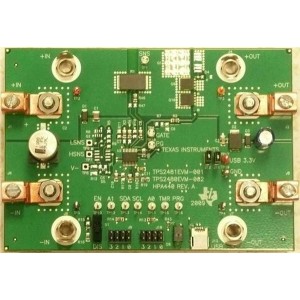 TPS2480EVM-002, Средства разработки интегральных схем (ИС) управления питанием TPS2480EVM-002