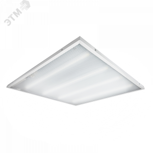 Светильник светодиодный ДВО-36w 588*588*19 4000K 3600Лм призма Грильято IP40 5052758