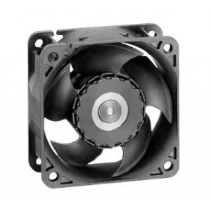 622HH, Вентиляторы постоянного тока DC Tubeaxial Fan, 60x60x25mm, 12VDC, 33CFM, 3.5W, 8200RPM, 43dBA, Ball Bearing