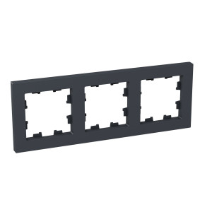3 - местная рамка, графит, пластик Эпика EKF UP1-FPG-03