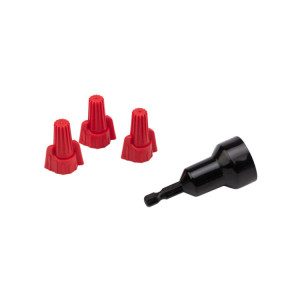 Соединительный изолирующий зажим с лепестками СИЗ-13 13 мм (1,5-16 мм2), красный 08-0758