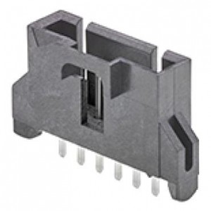 171972-0002, Проводные клеммы и зажимы SL Hdr Sngl Row Vert Shrd TH Pegs 2 CKT