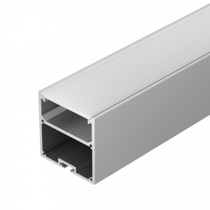 Профиль с экраном SL-LINE-5050-2500 ANOD+OPAL 020467, Комплект с экраном. Алюминиевый анодированный профиль для светодиодных лент и линеек. Габаритные размеры (LхWхH): 2500x50x50 мм. Ширина площадки для ленты 38 мм. Отсек для БП 46х22мм. Аксессуары приобретаются отдельно. Цена за комплект.