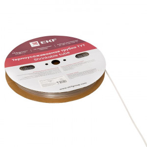 Термоусаживаемая трубка ТУТ 4/2 прозрачная рулон PROxima tut-4-tr