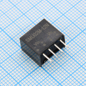 SMU02M-12N, Преобразователь DC/DC, на печатную плату, 2 Вт