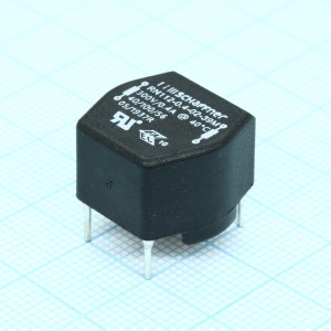 RN112-0.4-02-39M, Синфазный дроссель 0.4A 2х39mH 1500mOhm Horizontal Choke