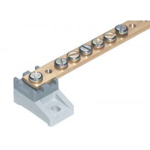 Шина  FKK18/2 Z, Нейтральная шина 15 x 3, длина 1 метр